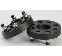 De Voiture Cales Plaque 2 Pièces PCD 4X100 Adaptateur D'entretoise Alésage Central Adapté Pour FIAT Pour PUNTO 199 Pour PUNTO Pour EVO 199 Elargisseurs de voie avec boulons(2PCS 25mm black)