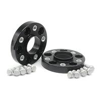 De Voiture Cales Plaque Pour Benz Pour W168/124/201/202 Pour 203/210 M12 * 1.5 2 Pièces PCD 5x112 CB 66.5mm Adaptateur D'entretoise De Roue Elargisseurs de voie avec boulons(2PCS 45MM)