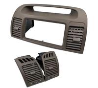 De Voiture Climatisation Aérations Grille Pour Toyota Pour Camry XV30 2001-2006 1 Paire Grilles Ventilation Intérieures Voiture Conduite À Gauche Couvercle Ventilation(3pcs-beige)