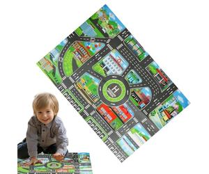 De Voiture - Nylon 32,68x22,44 Pouces | De Éducatif City Road
