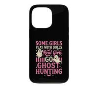 De Vraies Filles partent à la Chasse aux fantômes pour Un Halloween Amusant et Paranormal Coque pour iPhone 13 Pro