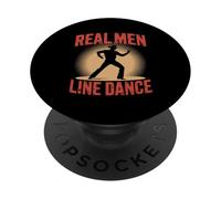 De Vrais Hommes, Danse en Ligne, Danse Country Western PopSockets PopGrip Adhésif