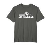 De vrais hommes font du Pilates Powerhouse Body Yoga T-Shirt