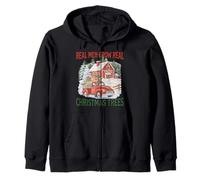 De Vrais Hommes Font Pousser de Vrais Arbres de Noël Sweat à Capuche