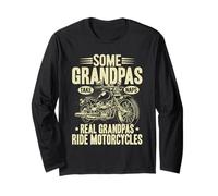 De Vrais papys Font de la Moto, Un Grand-père Motard Manche Longue