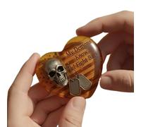 De Vœux Inspirante - Courage Support Skull Design Memorial Postcard | De Vœux D'encouragement Pour Femmes - Pour Voyages, Voyages D'affaires, La Maison, L'école En Plein Air, L