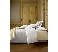 De Witte Lietaer Bumblebee Parure Percale Luxe Housse de Couette + Taies d'oreiller, Coton, Blanc/Argent, 140x200 cm