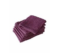De Witte Lietaer Collection H Lot de 6 Gants de Toilette Coton Rouge Betterave 15 x 21 cm