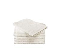 De Witte Lietaer Contessa Gants de Toilette, Cotton, Vanilla, 6gants