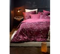 De Witte Lietaer Violetta Parure : Housse de Couette et Taies d'oreiller, Coton, Rose Foncé, 200x220 cm