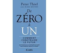 De zero a un (French Edition) by Peter Thiel Blake Masters(2016-03-01)