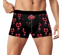 DeaAmyGline Boxer Homme Humour Saint Valentin,Boxer Saint Valentin,Calecon Personnalisé Homme Humour Boxer Personnalisable Cadeau Saint Valentin,Boxer Homme Sexy,Lingerie Sexy Homme