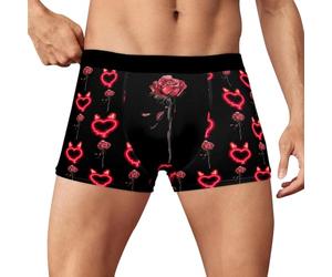 DeaAmyGline Boxer Homme Humour Saint Valentin,Boxer Saint Valentin,Calecon Personnalisé Homme Humour Boxer Personnalisable Cadeau Saint Valentin,Boxer Homme Sexy,Lingerie Sexy Homme
