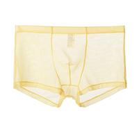 DeaAmyGline Boxer Transparent Homme éRotique,sous-VêTement Sexy en RéSille Lingerie Dentelle Culotte Creuse Chaude CaleçOn Amusant Transparent Respirant ÉLastique Boxershorts Sexy String Shorty