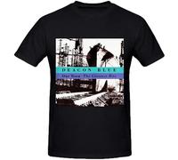 Deacon Blue Our Town Men's Short Sleeve Crew Neck T Shirt Black 3XL
