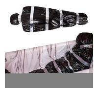Dead Body Bag Prop, Fake Corpse Decoration, Halloween Prop, Realistic Look, Lightweight Build, Foldable Design, Spooky Scene Setter, Perfect for Yard, Garden, Patio, Lawn, 35x20x150 cm
