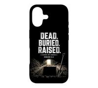 Dead. Buried. Raised - Christian Church Baptism Romans 6:4 Coque pour iPhone 17