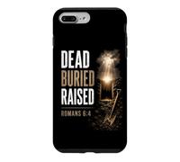 Dead. Buried. Raised - Christian Church Baptism Romans 6:4 Coque pour iPhone 7 Plus/8 Plus
