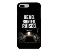 Dead. Buried. Raised - Christian Church Baptism Romans 6:4 Coque pour iPhone 7 Plus/8 Plus