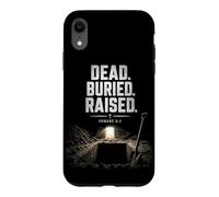 Dead. Buried. Raised - Christian Church Baptism Romans 6:4 Coque pour iPhone XR