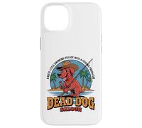 Dead Dog Saloon Village de pêcheurs Design pour Les Amoureux des Chiens Coque pour iPhone 14 Plus