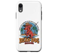 Dead Dog Saloon Village de pêcheurs Design pour Les Amoureux des Chiens Coque pour iPhone XR