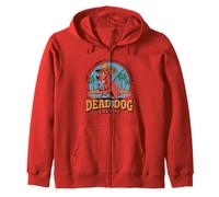 Dead Dog Saloon Village de pêcheurs Design pour Les Amoureux des Chiens Sweat à Capuche