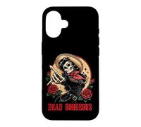 Dead Gorgeous Squelette Cowgirl Latina Mexican Chicana Coque pour iPhone 16