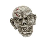 Dead Head - 19x16.5x7.8cm Resin Scary Haunted Floating Wall Sculpture | Spooky weather-resistant resin ornament mounts to doors or floats in pools, ponds, and fountains to create haunted scenes.
