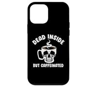 Dead Inside But Caffeinated Skeleton Coffee Lover Baristas Coque pour iPhone 12 Mini