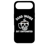 Dead Inside But Caffeinated Skeleton Coffee Lover Baristas Coque pour iPhone Air