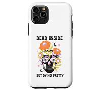 Dead Inside But Dying Pretty Halloween Boho Coque pour iPhone 11 Pro