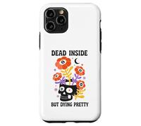 Dead Inside But Dying Pretty Halloween Boho Coque pour iPhone 11 Pro