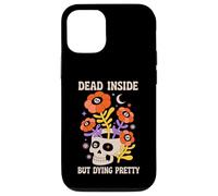 Dead Inside But Dying Pretty Halloween Boho Coque pour iPhone 12/12 Pro