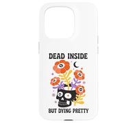 Dead Inside But Dying Pretty Halloween Boho Coque pour iPhone 15 Pro