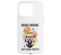 Dead Inside But Dying Pretty Halloween Boho Coque pour iPhone 15 Pro Max