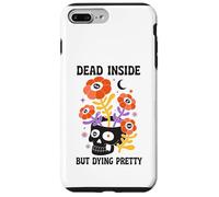 Dead Inside But Dying Pretty Halloween Boho Coque pour iPhone 7 Plus/8 Plus