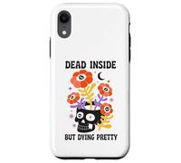 Dead Inside But Dying Pretty Halloween Boho Coque pour iPhone XR