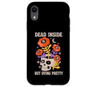 Dead Inside But Dying Pretty Halloween Boho Coque pour iPhone XR