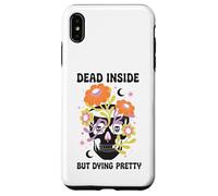 Dead Inside But Dying Pretty Halloween Boho Coque pour iPhone XS Max