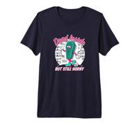 Dead Inside But Still Horny: Gothic Pastel Goth Alt Skeleton T-Shirt Haut de Gamme
