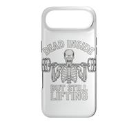 Dead Inside But Still Lifting - Squelette de Gym Amusant Coque pour iPhone Air