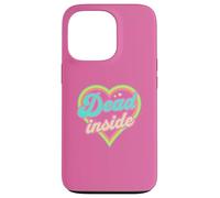 Dead Inside Heart Retro Esthétique Pastel Rainbow Graphic Coque pour iPhone 13 Pro