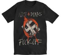 Dead Kennedys - T-shirt "Nazi Punks" pour homme/femme unie RO7719 (S) (Noir)