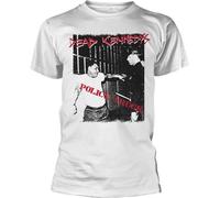 Dead Kennedys - T-shirt "Police Truck" pour homme/femme unie PH1425 (XXL) (Blanc)