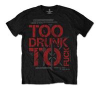 Rock Off Trade T-shirt Dead Kennedys Too Drunk – XL Gris Unisexe Import