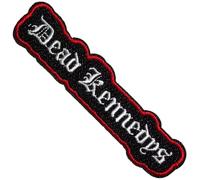 Dead Kennedys Text Logo Cut Out Woven Patch Size One Size