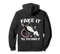 Dead Opossum Faking Death Possum Fake it Until You Make it Sweat à Capuche