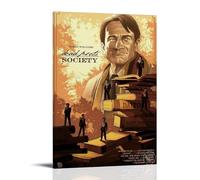 Dead Poets Society Poster imperméable à l'eau, résistant à l'humidité, facile à installer et à la décoloration, style cadre, 40 x 60 cm