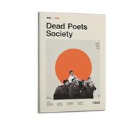 Dead Poets Society Poster sur toile pour albums de musique et films - Peinture décorative pour salon, chambre à coucher - 50 x 75 cm - Style cadre